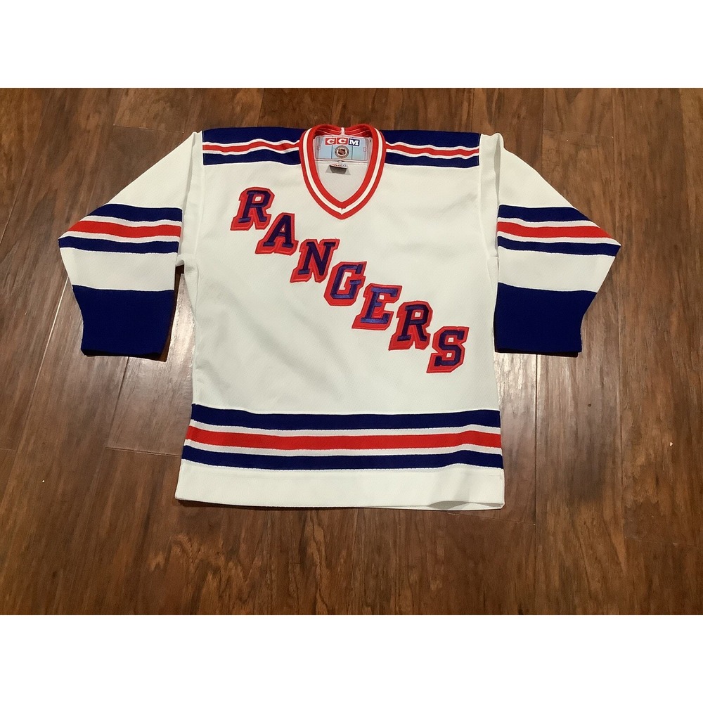 Vintage New York Rangers Hockey Jersey CCM L/XL